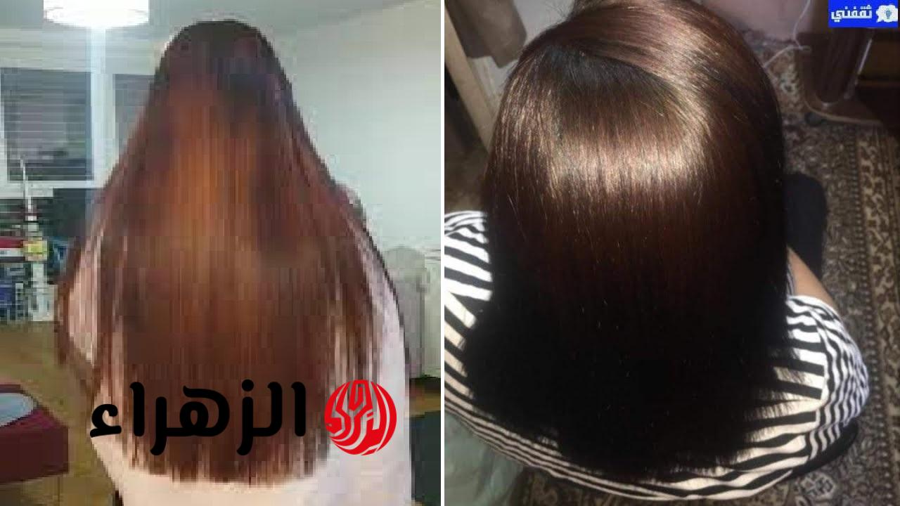 أقوى وصفة كيراتين طبيعي للحصول على شعر حريري مفرود في خطوات بسيطة