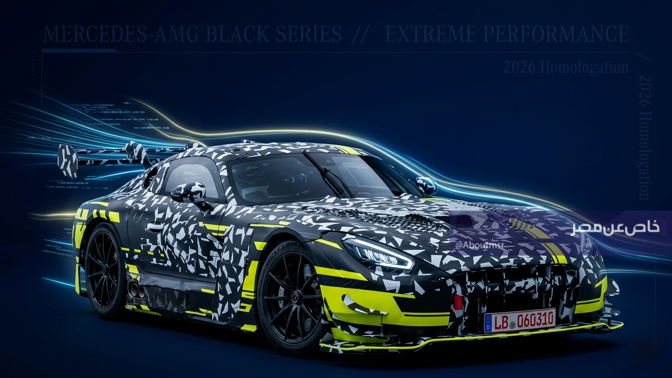 إطارات بعرض مرعب.. تسريب صور مرسيدس AMG بلاك سيريوس بقوة 900 حصان