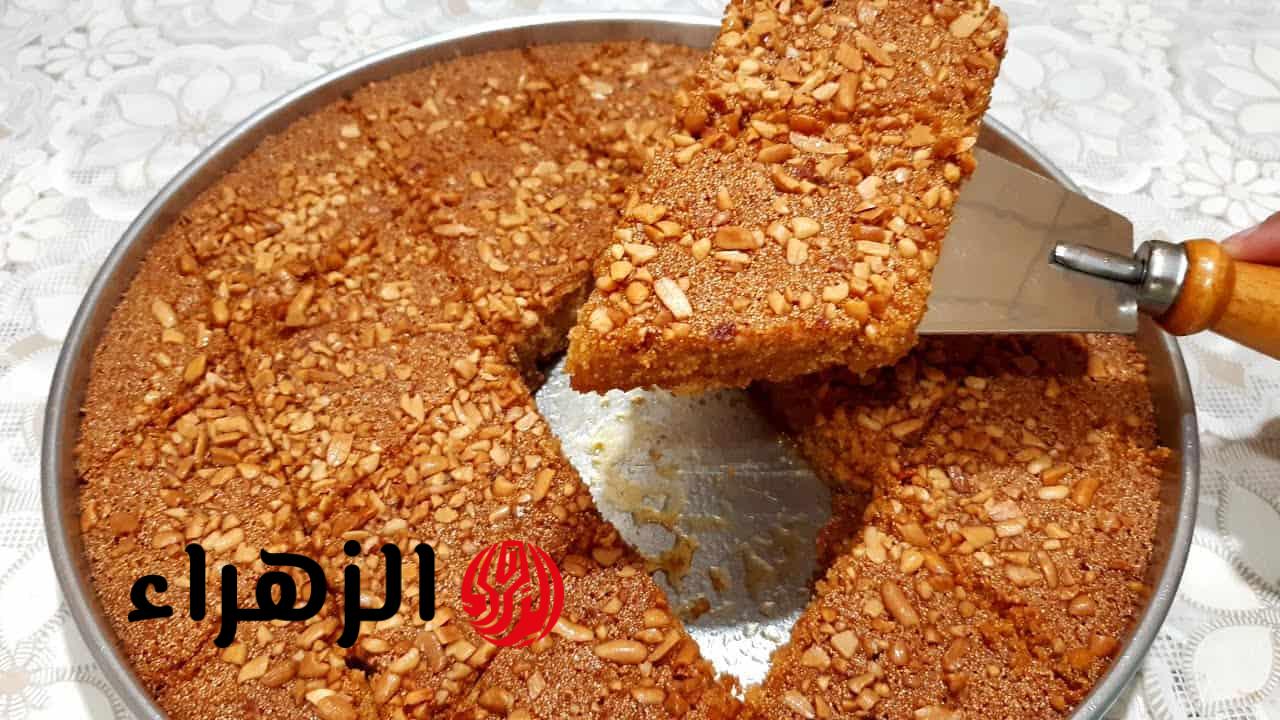 اسرار الهريسة الاسكندراني الاصلية اشهر حلويات اسكندرية بطريقة المحلات