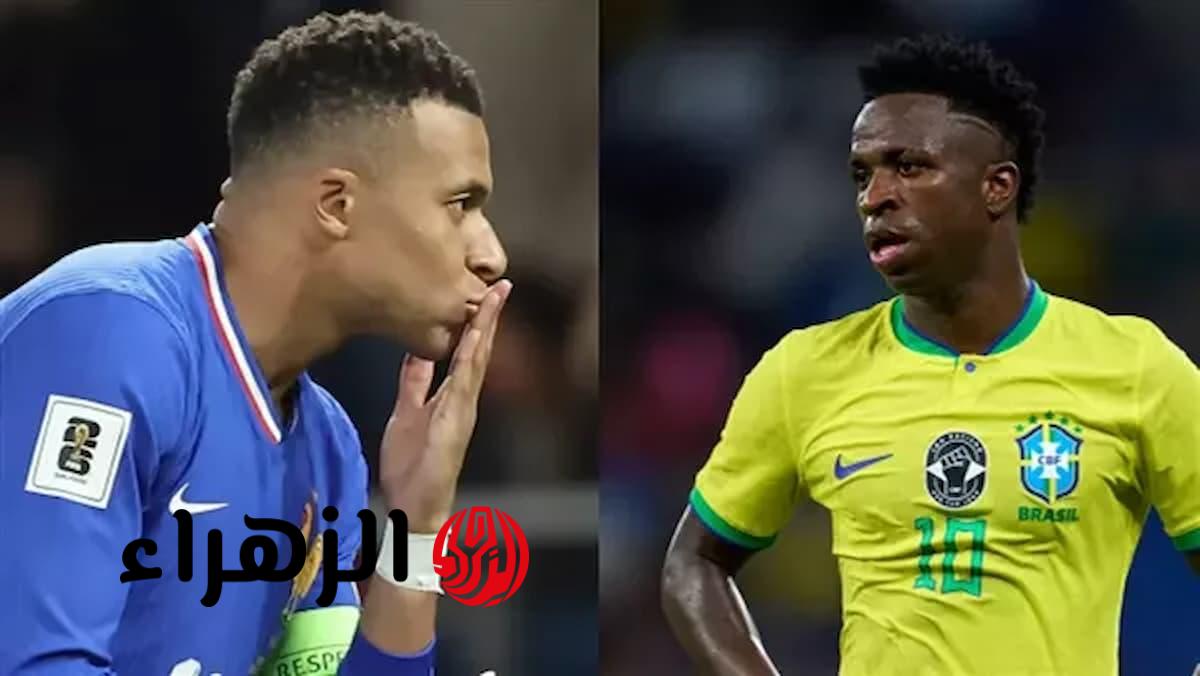 الان الشوط الثاني.. بث مباشر لحظة بلحظة مباراة البرازيل وفرنسا الودية 2026