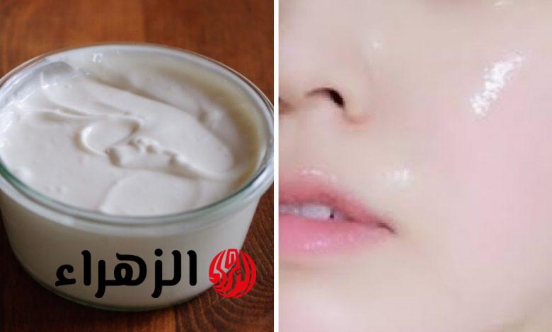 النشا والسكر لتبييض فوري وتفتيح الوجه والرقبة من اول استعمال