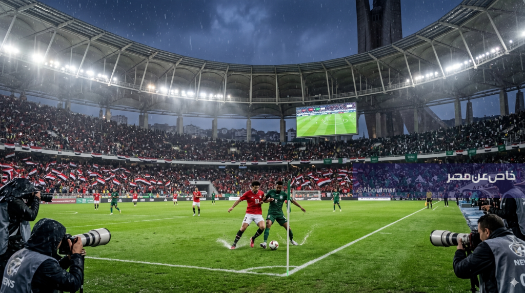 بث مباشر لايف مباراة مصر والسعودية بدون تقطيع HD.. متجدد باستمرار