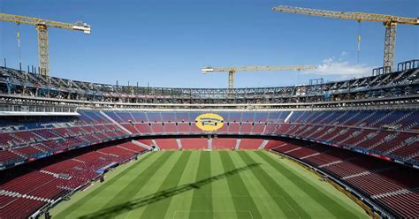 برشلونة يتقدم في مشروع تجديد كامب نو مع بدء تشييد المدرج الثالث ومناطق الضيافة