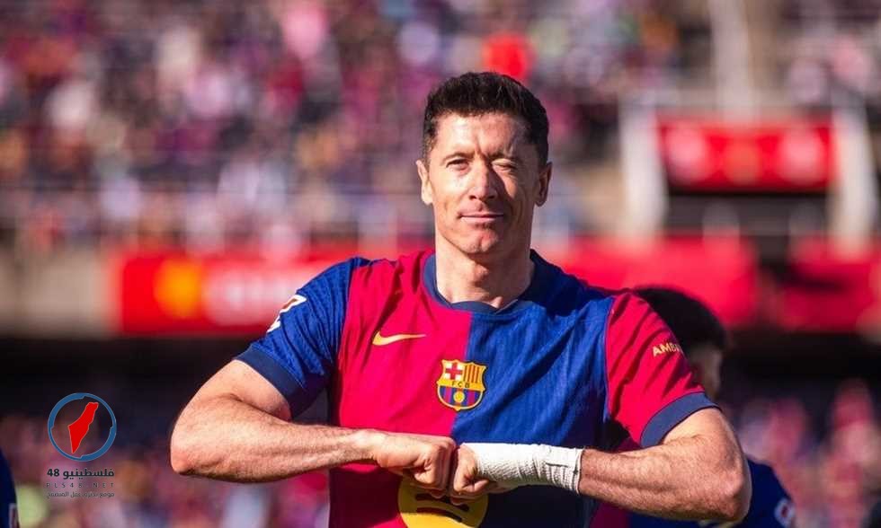 برشلونة يعرض تجديد عقد ليفاندوفسكي لموسم واحد والقرار النهائي للاعب