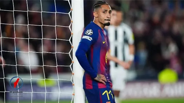 برشلونة يعلن غياب رافينها 5 أسابيع بسبب الإصابة