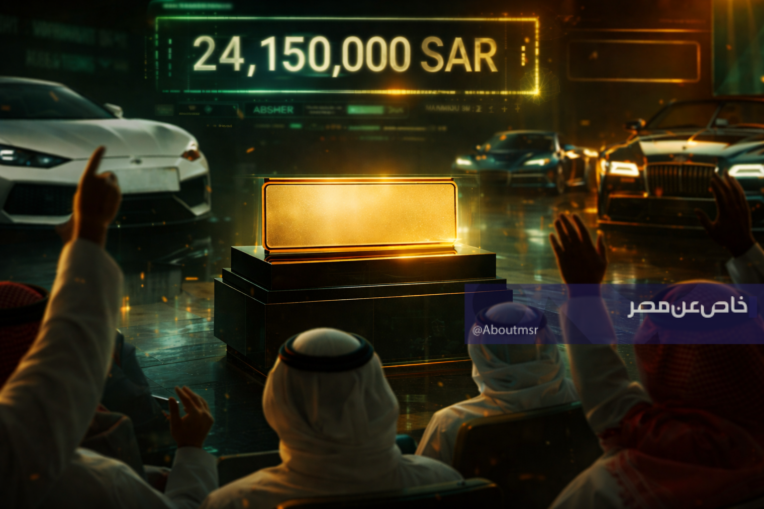 بسعر 24 مليون ريال.. أغلى لوحة سيارة في السعودية 2026