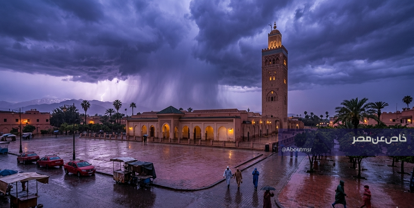 حالة الطقس ودرجات الحرارة في المغرب غدًا الجمعة 27 مارس.. أمطار وبرودة بهذه المناطق