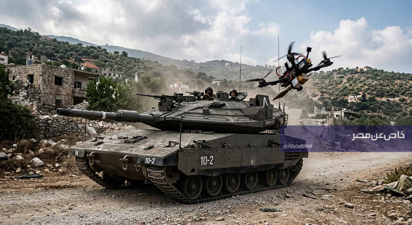 درون بـ 500 دولار يهزم دبابة إسرائيلية بملايين الدولارات في معارك لبنان