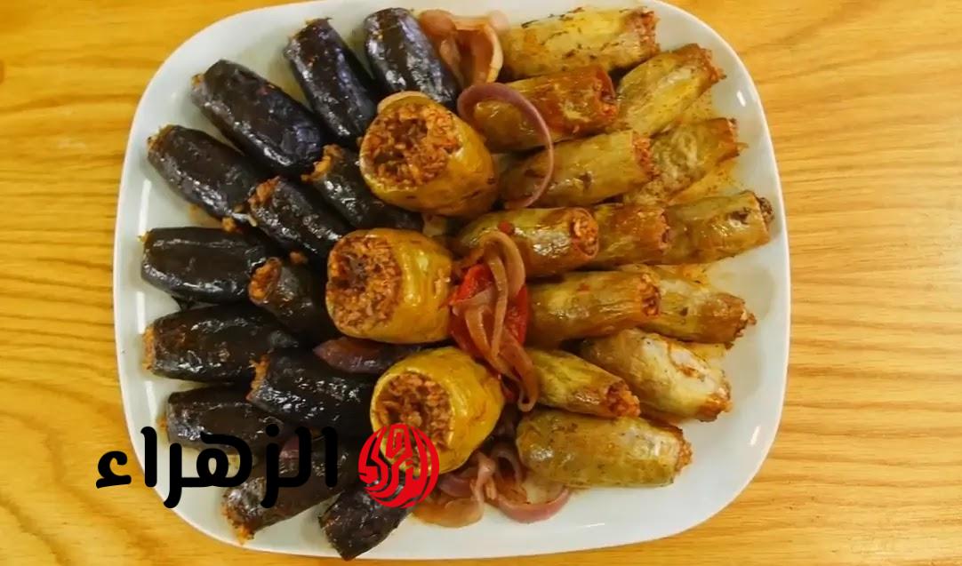 طريقة صحية لعمل محشي الباذنجان والكوسة والفلفل لأصحاب الدايت