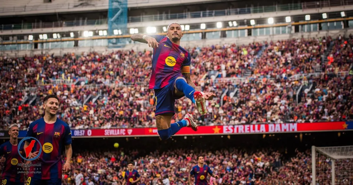 غياب رافينيا عن مباريات برشلونة بسبب الإصابة العضلية