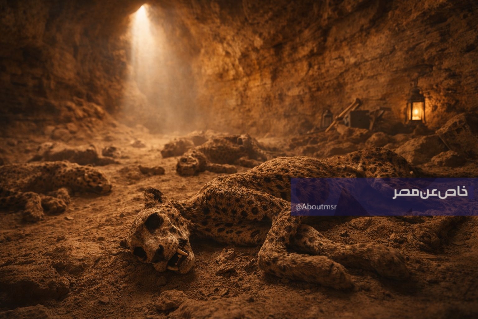 في كهف شمال السعودية.. 7 فهود “لم تتحلل” منذ آلاف السنين تُربك العلماء| شاهد