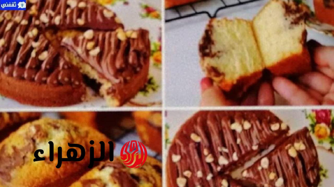 كيكة مبهرة بالفانيليا والشوكولاتة كيكة اللانش بوكس للأطفال والمذاق أكثر من رائع