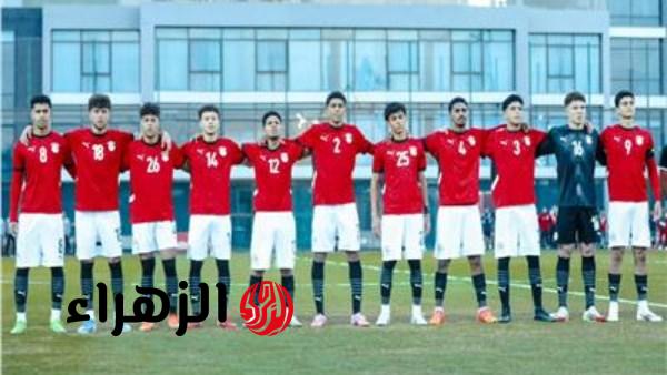 موعد مباراة مصر وليبيا للناشئين ببطولة شمال إفريقيا والقنوات الناقلة