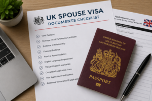 uk spouse visa documents checklist